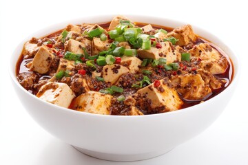 Delicious Sichuan Mapo Tofu: A Spicy Delight in Chinese Cuisine for Lunch or Dinner