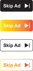 Skip ad button collection.