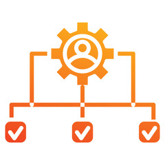 process validation icon element for design