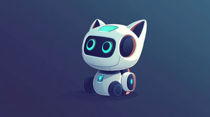 Icons for chatbots, chatbots, or chatterbots. Robotic Virtual Support for Mobile Apps or Websites. Illustration in vector form