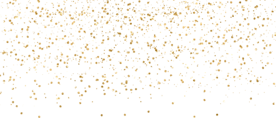 gold glitter element