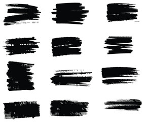 black and white paint texture, brushstrokes with spray splashes, underline.