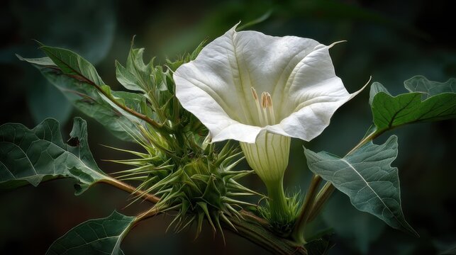 Jimson Weed: The Spiny Nightshade with Traditional Uses and Dangerous Hallucinogenic Properties
