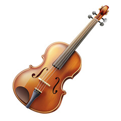 Fototapeta premium violin on white background