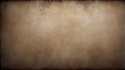 Naklejka premium Light dusty soft pastel color shade. Brown sepia beige nude gray white abstract watercolor pattern. Elegant art background. Paper brush stain splash. Blank template design.