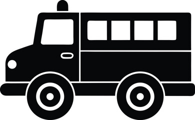 vector illustration of a bus