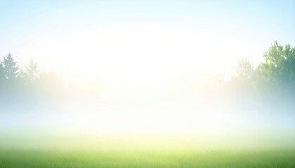 Misty morning landscape serene nature scene outdoor photography tranquil environment wide viewpoint peaceful atmosphere for relaxation