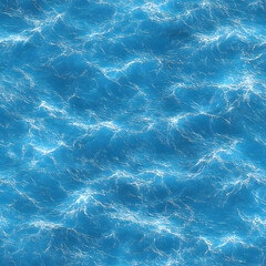 Fototapeta premium seamless water texture tile top view wavy sea ocean waves for surface mapping architecture game design 2d flat