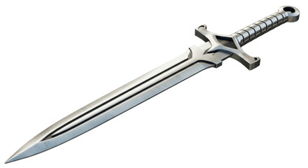 Isolated Metal Sword