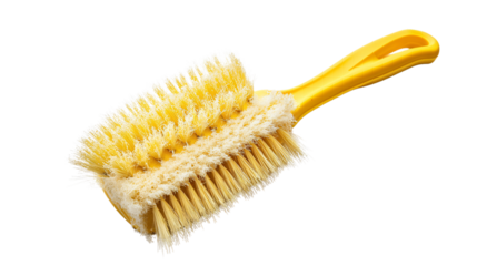Convenient Cleaning Brush Isolated on White Background for Professional Use
