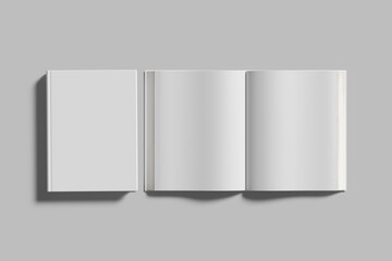 Cover Book Blank Mockup
