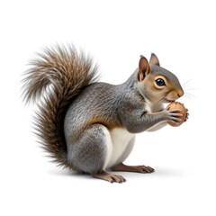Obraz premium squirrel with nut