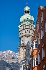 The city tower of Innsbruck