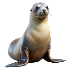 Naklejka premium california sea lion 17 years old