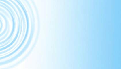 Fototapeta premium Creating calming ripples water patterns in a serene blue environment digital art abstract conceptual view