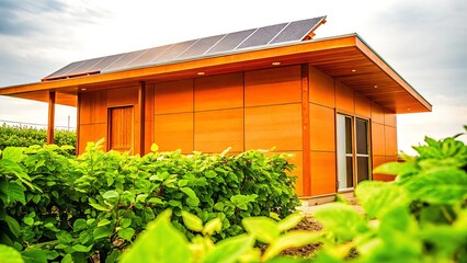 Clean Lines and Solar Shine Architecture