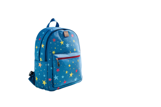 Colorful Star Pattern Backpack for Kids