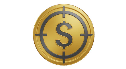 Isolated target coin