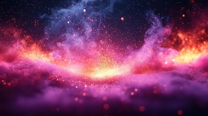 Naklejka premium Abstract dynamic spark background with vibrant sparks jpeg background image