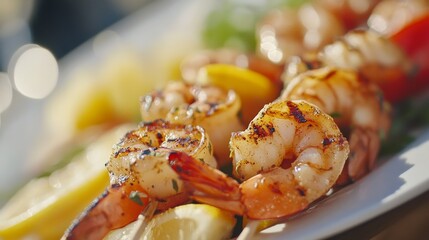 Grilled Shrimp Skewers - A Summer Feast