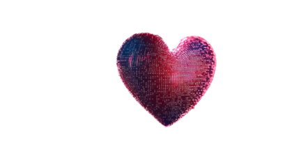 Heartbeat line transforming into a digital AI code, AI role in real-time patient monitoring and heart health management. Advanced AI technology for cardiac care