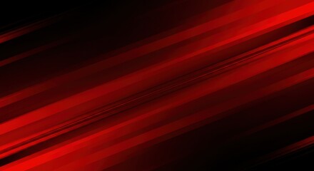 Fototapeta premium Abstract Red And Black Diagonal Lines Background