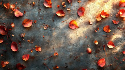 Autumn whispering winds with warm rust tones jpeg background image