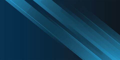 Obraz premium Blue Background. Dark blue abstract background geometry shine and layer element vector for presentation design. Vector design illustration eps10