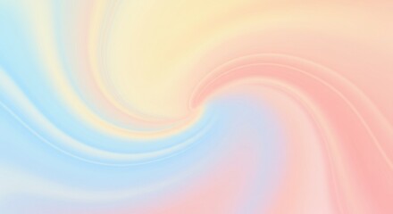 Pastel Swirl Abstract Background Texture Pink Blue Yellow Gradient
