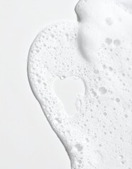 soap foam with bubbles