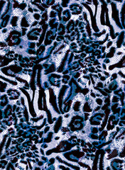 The beautiful of art snake leoaprd skin Pattern
