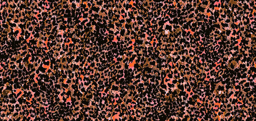 The beautiful of art snake leoaprd skin Pattern
