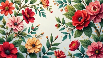 Intricate floral design repeats across fabric , texture, elegant