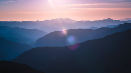 Fototapeta premium International Mountain Day, Mountain Day in Japan, Generative Ai