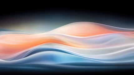 A digital art piece featuring abstract shapes and colors.