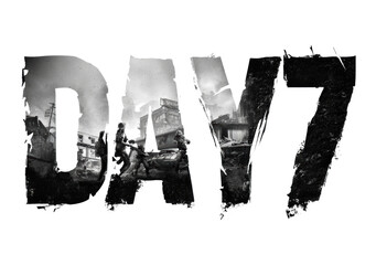 DAY7 : Post-apocalyptic urban scene depicting survival.