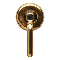 Door lock isolated on transparent background.