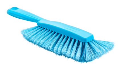 Professional Cleaning Brush Isolated on White Background for Household, Hygiene, and Maintenance Concepts