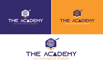 The Academy Logo Design - Modern Educational Branding
