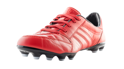 Professional Football Shoes Isolated on White Background for Sports Marketing Collateral