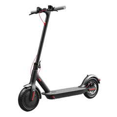 Electric Scooters isolated on transparent background.