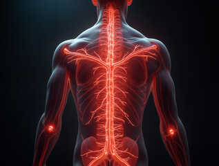 Human Nervous System Illustration