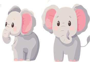 elephant vector art