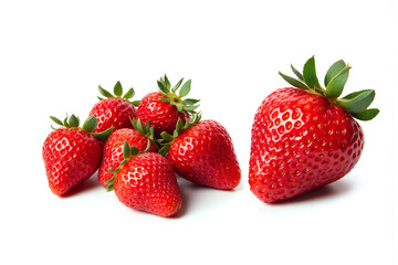strawberries on a white background 2