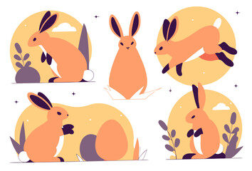 animals in the forest