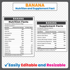 banana supplement facts
banana nutrition facts
banana nutrition label
banana vitamin supplement
banana supplement label
banana nutritional value
banana food label