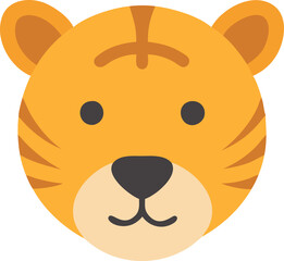 Animal Wildlife icon, cute animal icon, 