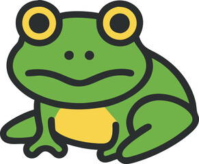 Animal Wildlife icon, cute animal icon, 