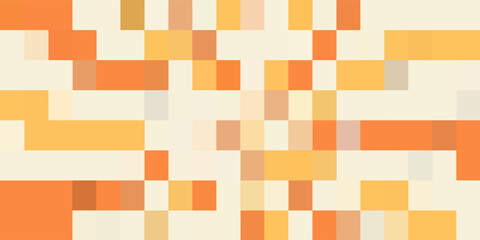 Squares pattern Vector illustration. Different shades og yellow, gold color eps10