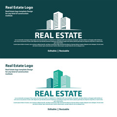 Real Estate logo template design for Real Estate company